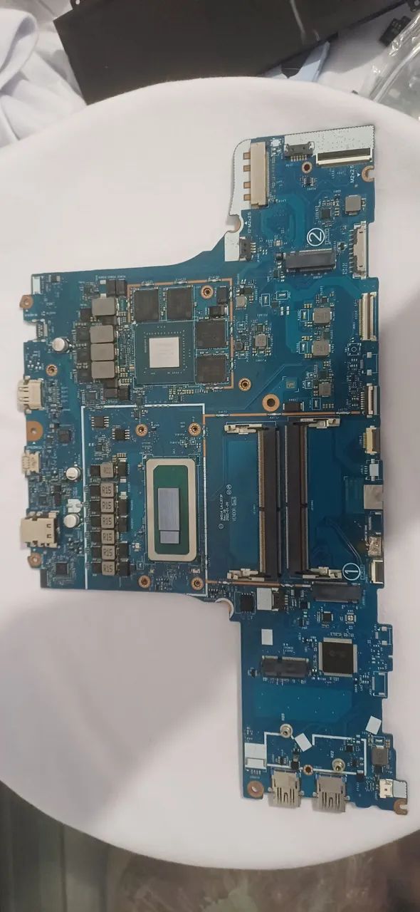 Placa mae do notebook acer nitro an515-58 com processador morto