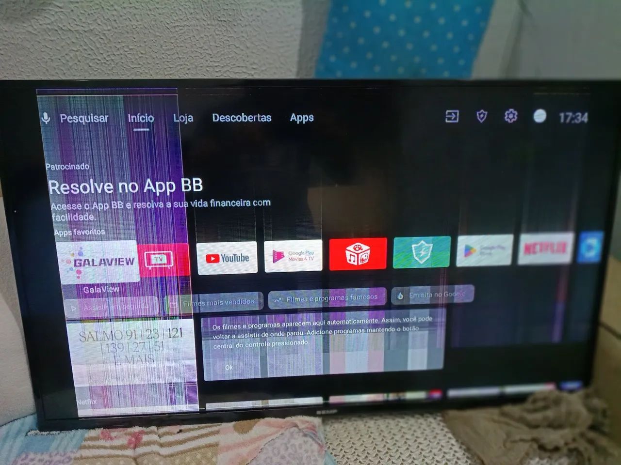 TV SEMP COM DEFEITO 