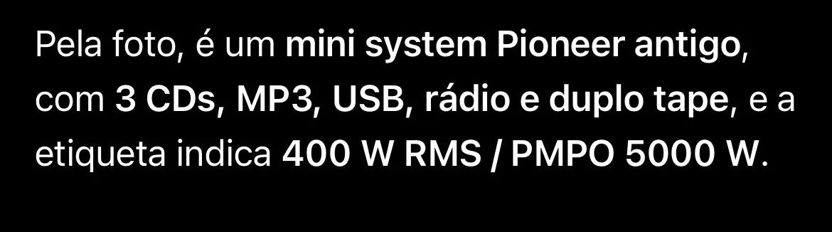 Mini System Pioneer - Foto 2