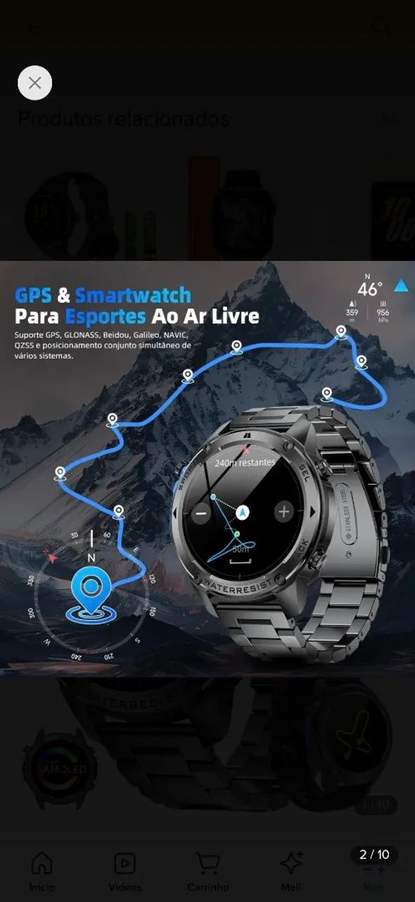 ? SMARTWATCH ESPORTIVO GPS - Foto 5
