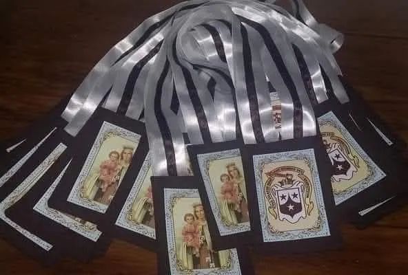 Escapularios de Nossa Senhora do Carmo - Grande - Foto 4