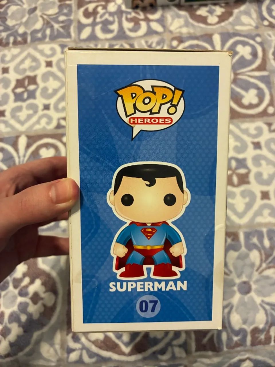 Funko Pop Superman #07 - DC Comics (Vaulted / Original) - Foto 3