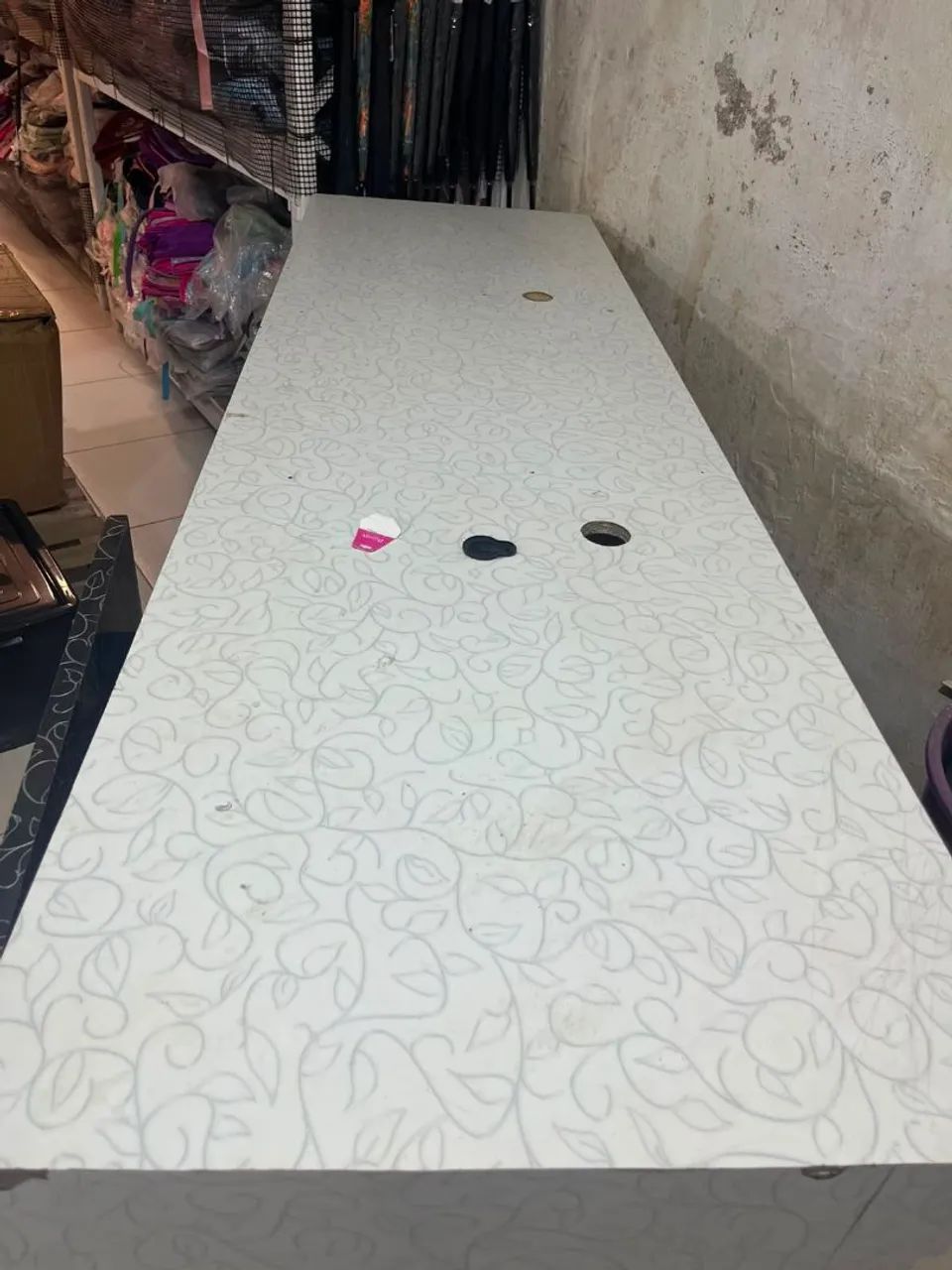 Balcão de Atendimento em MDF 2,20m p/ Loja ou Comércio - Com Gavetas e Espaço p/ PC  - Foto 4