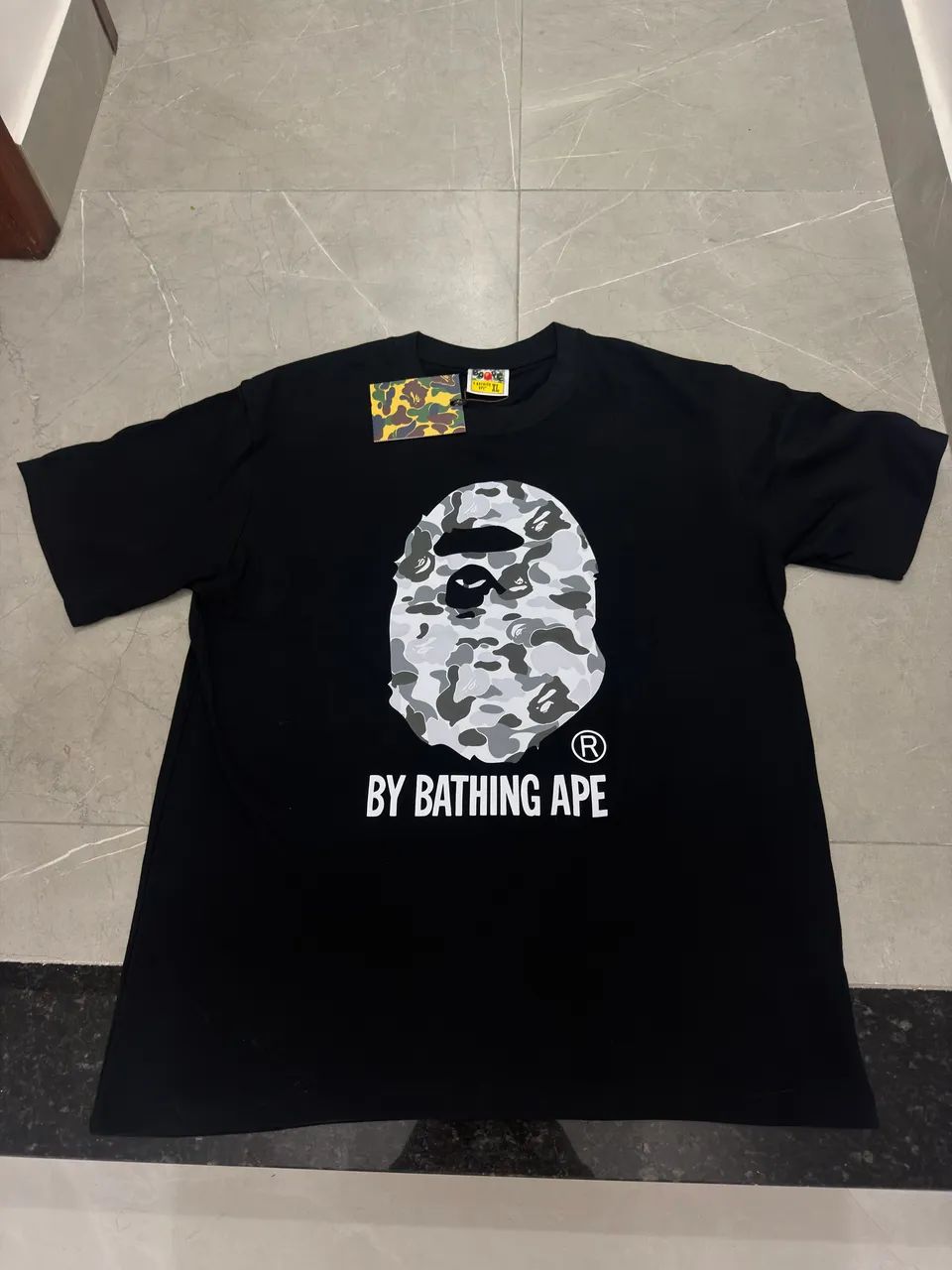 Camisa Bape preta G até 80kg 