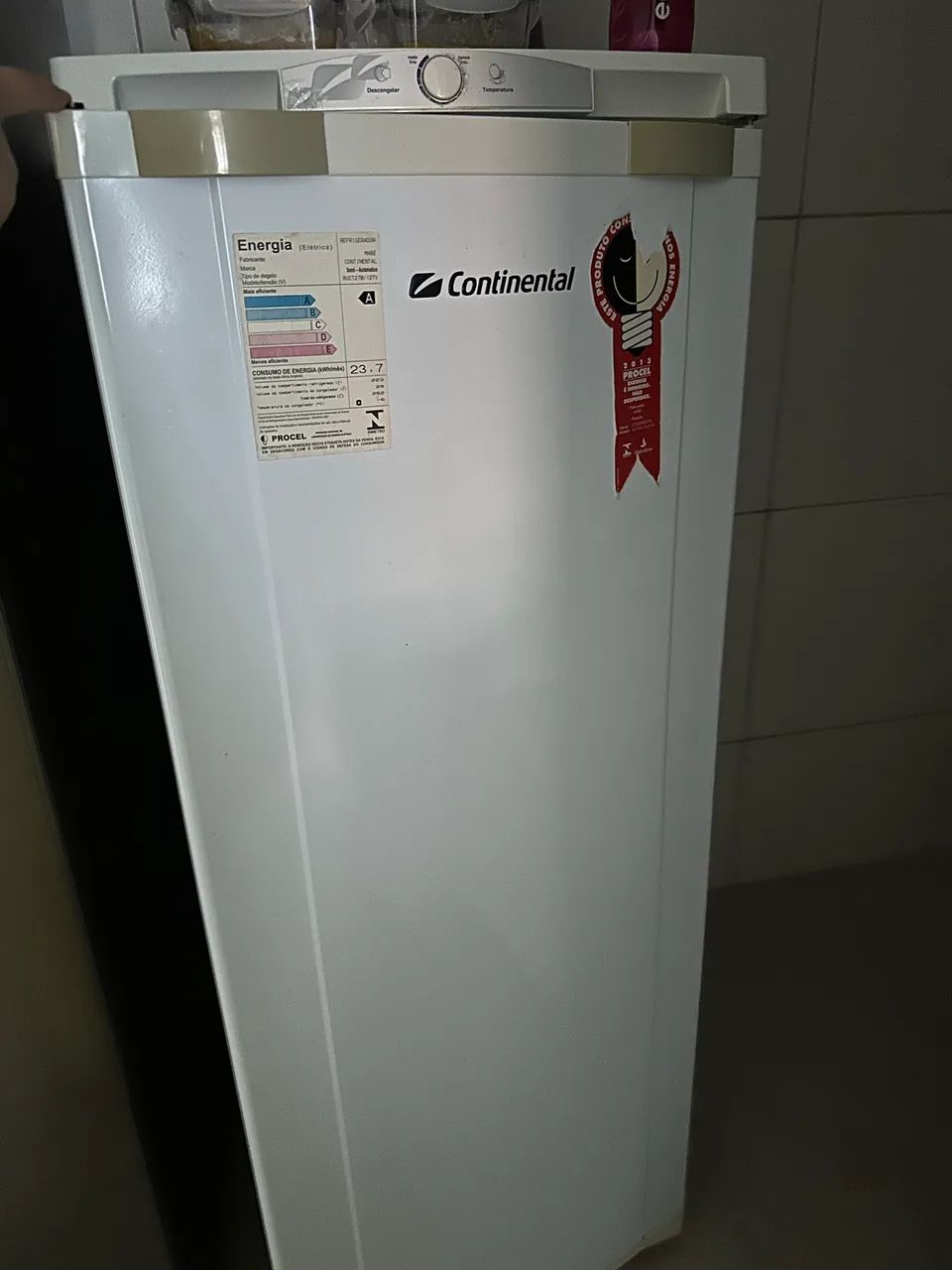 GELADEIRA CONTINENTAL 