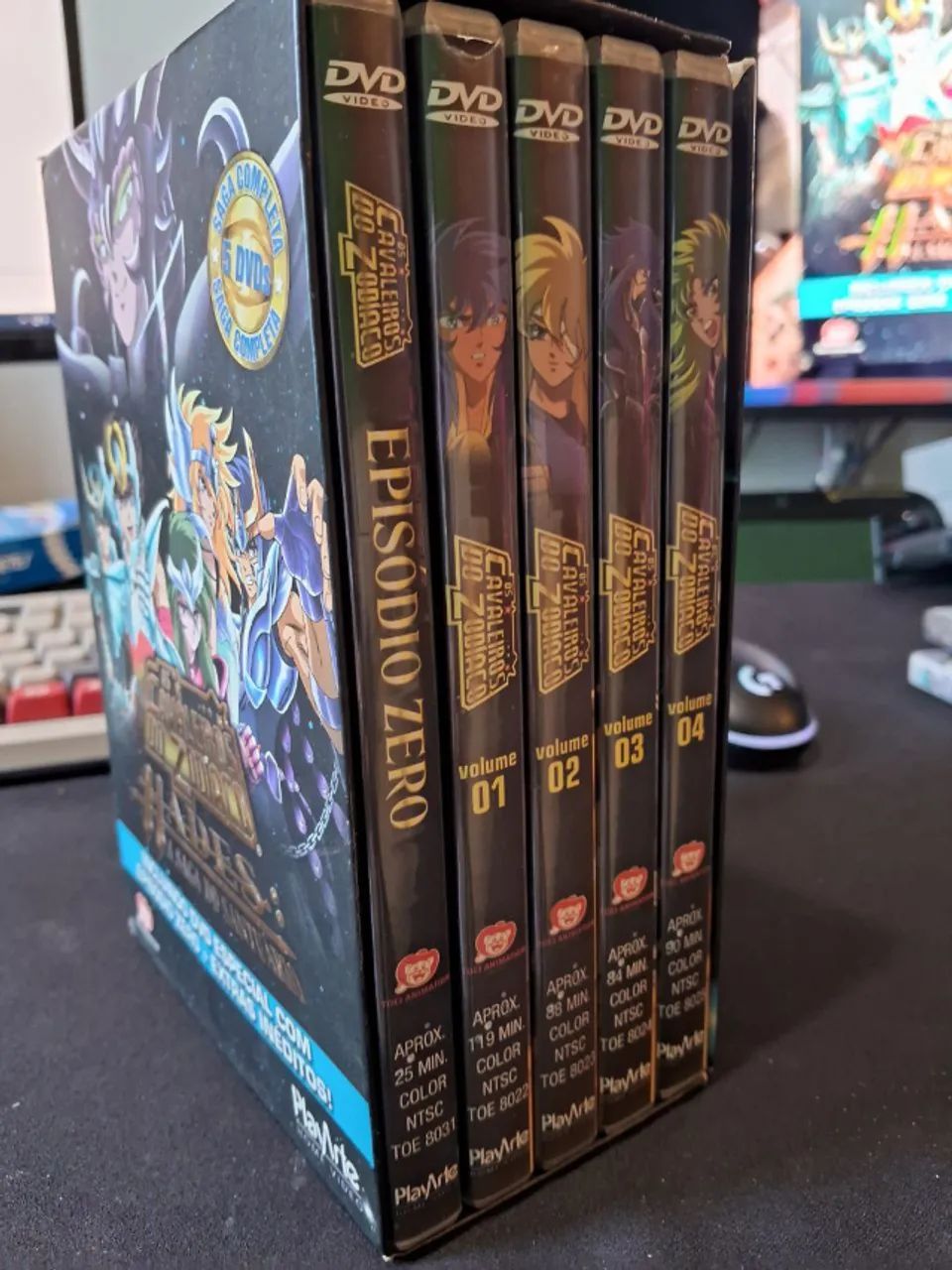 Box DVD Saint Seiya - Os Cavaleiros do Zodíaco Hades: A Saga do
