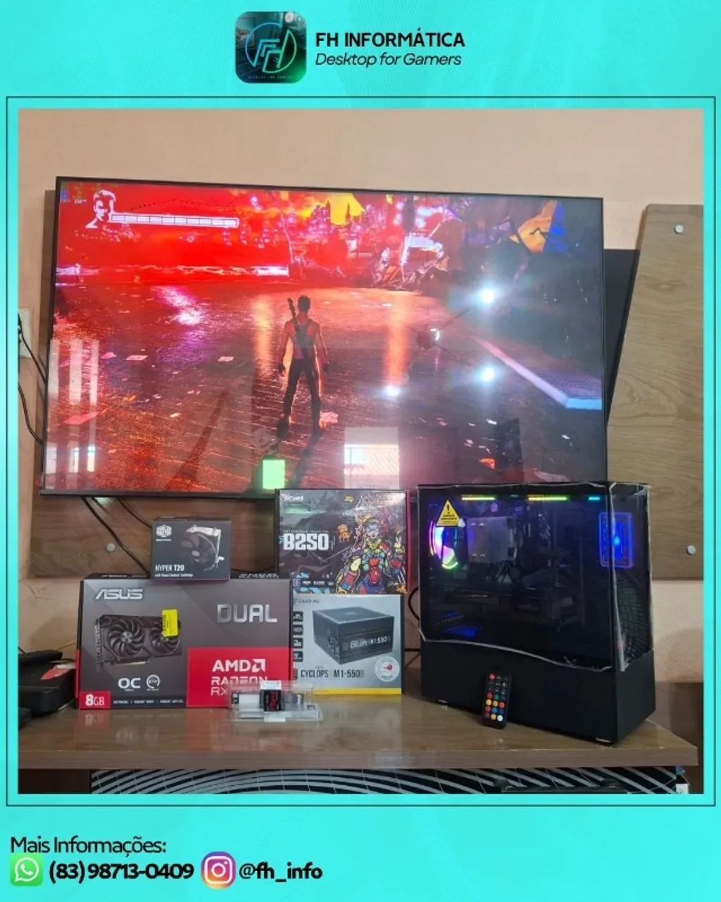 PC Gamer Core i7 novo e pronto pro GTA 6 - Foto 5
