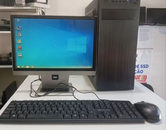 COMPUTADOR COMPLETO PARA EMPRESAS ESCRITÓRIOS R$599