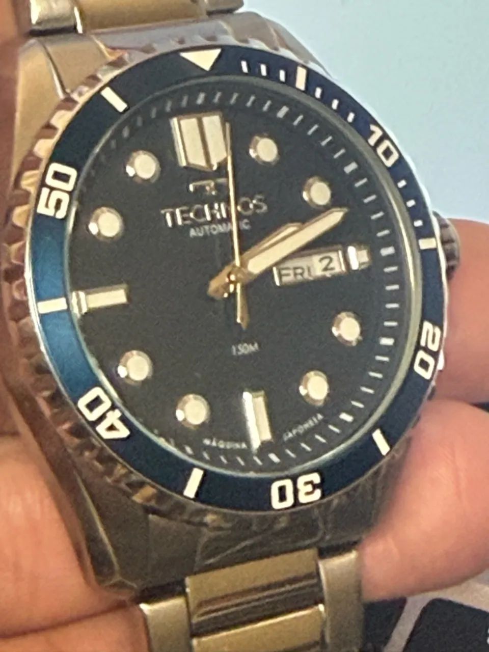 Relógio TECHNOS SKYDIVER 150 metros - Foto 4