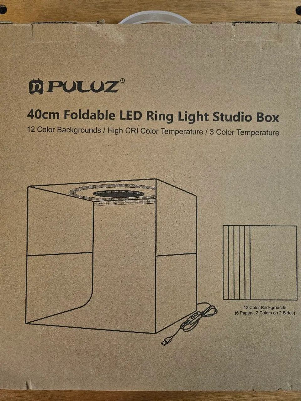 Caixa fotográfica Puluz 40cm