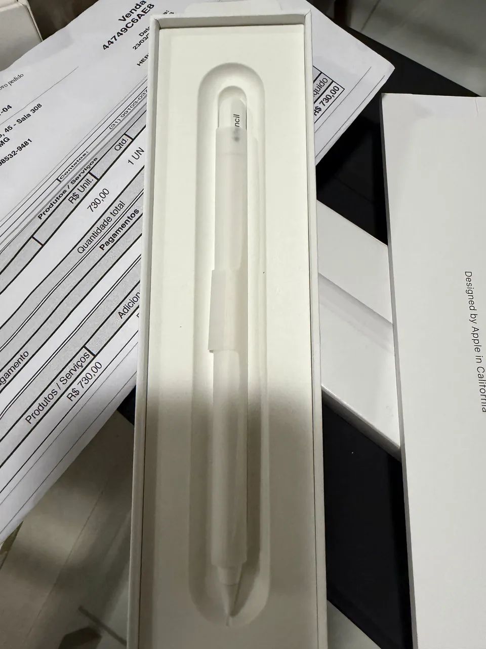 Apple Pencil original nota fiscal  - Foto 2
