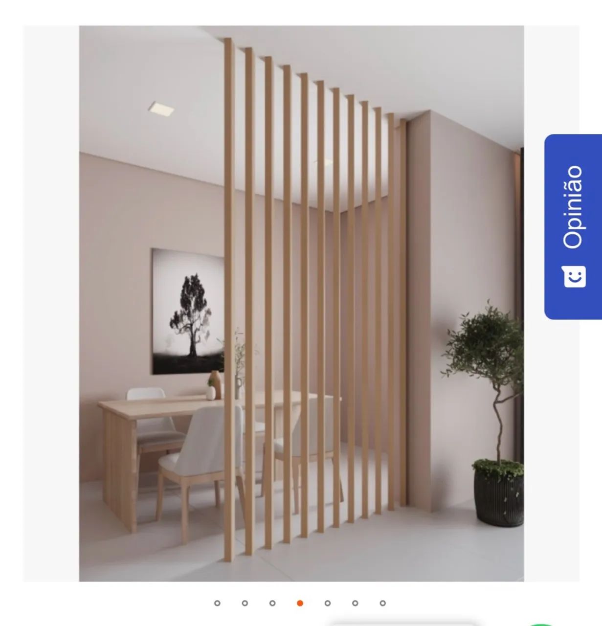 Ripas para divisão de ambientes tallato brise - Foto 3