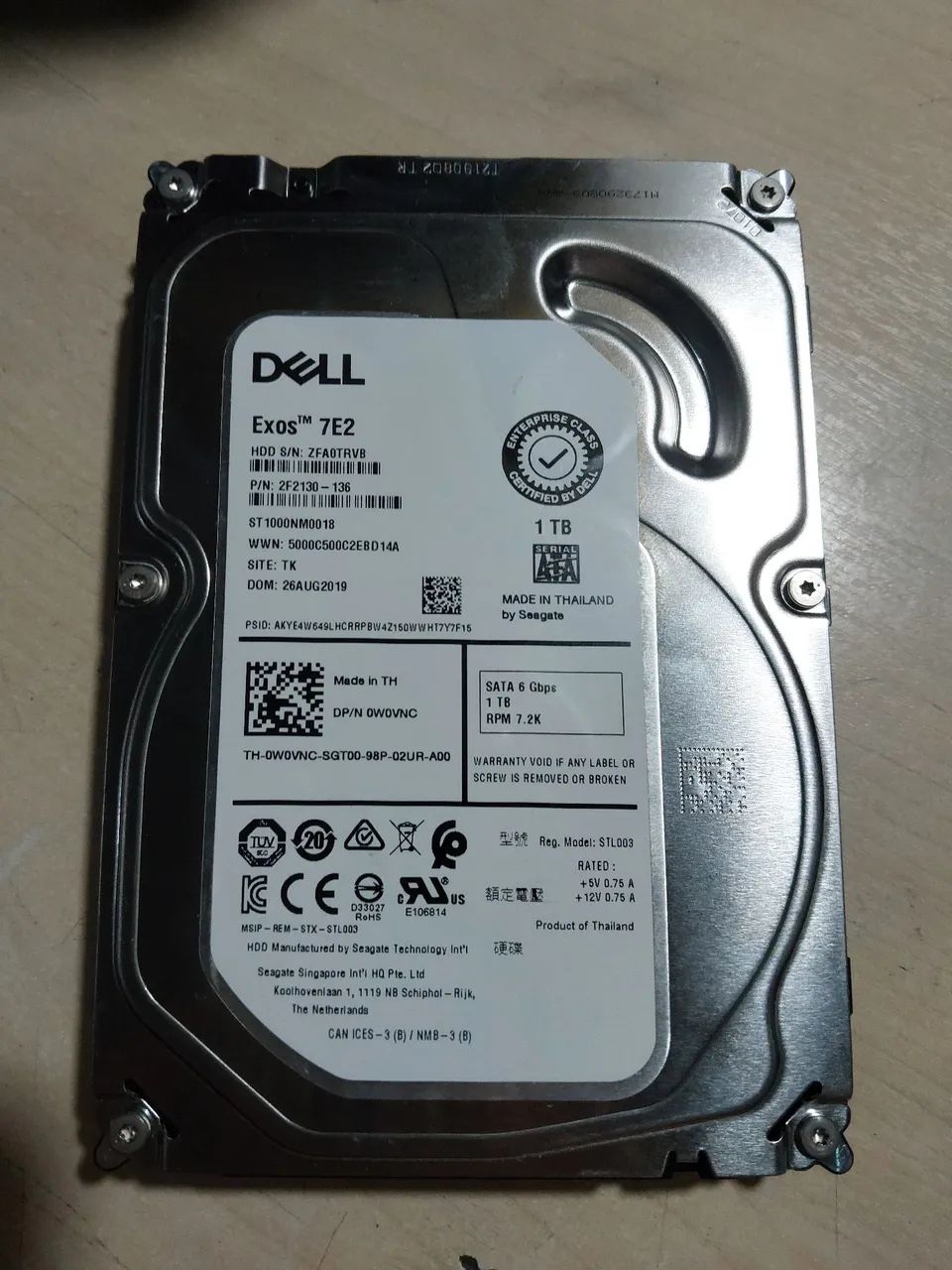 Vendo hd dell Exos 7E2 1 terá pra sair hoje - Foto 5