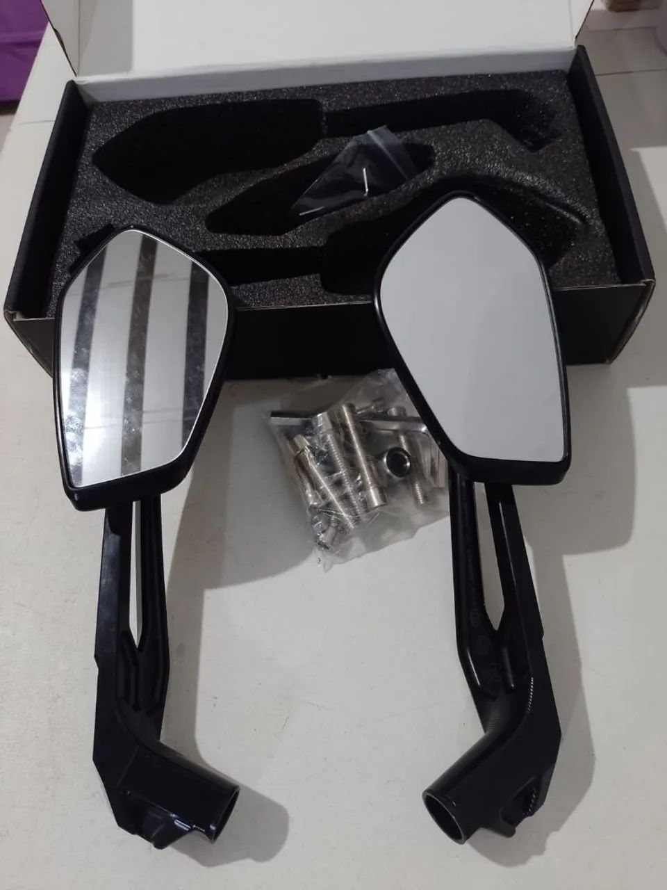 Kit retrovisor e protetor de monocular 