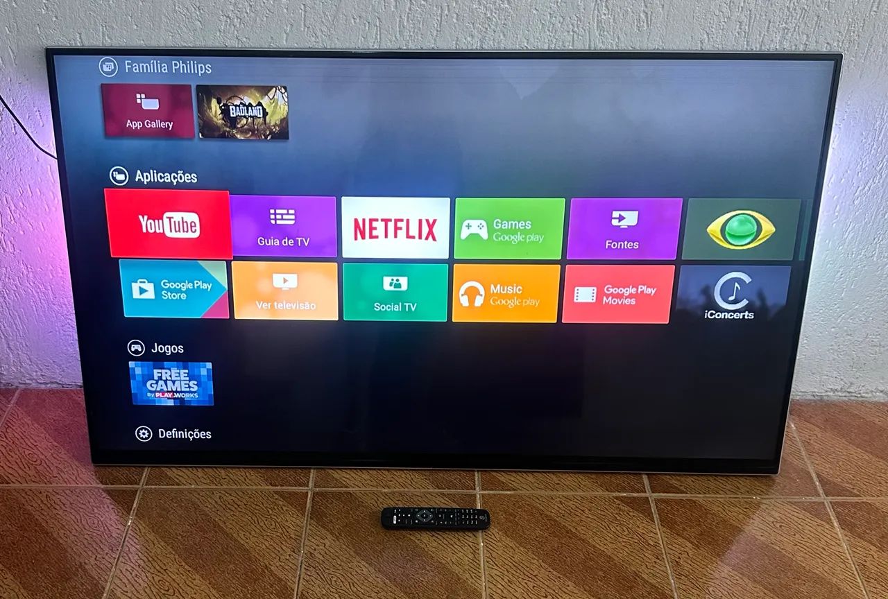 TV 60 SMART ANDROID 4K DOLBY ÁUDIO 
