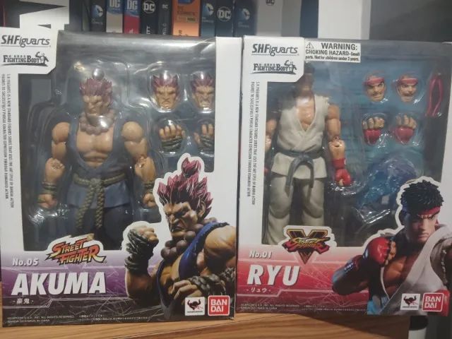 Street Fighter Ryu E Akuma - S.h Figuarts