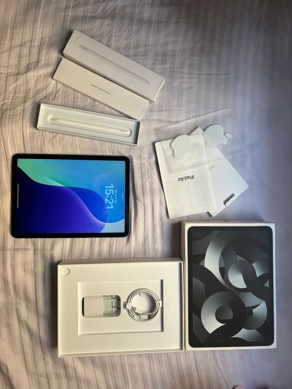 Ipad Air 5ª geração + apple pencil original - Tablets e E-Readers