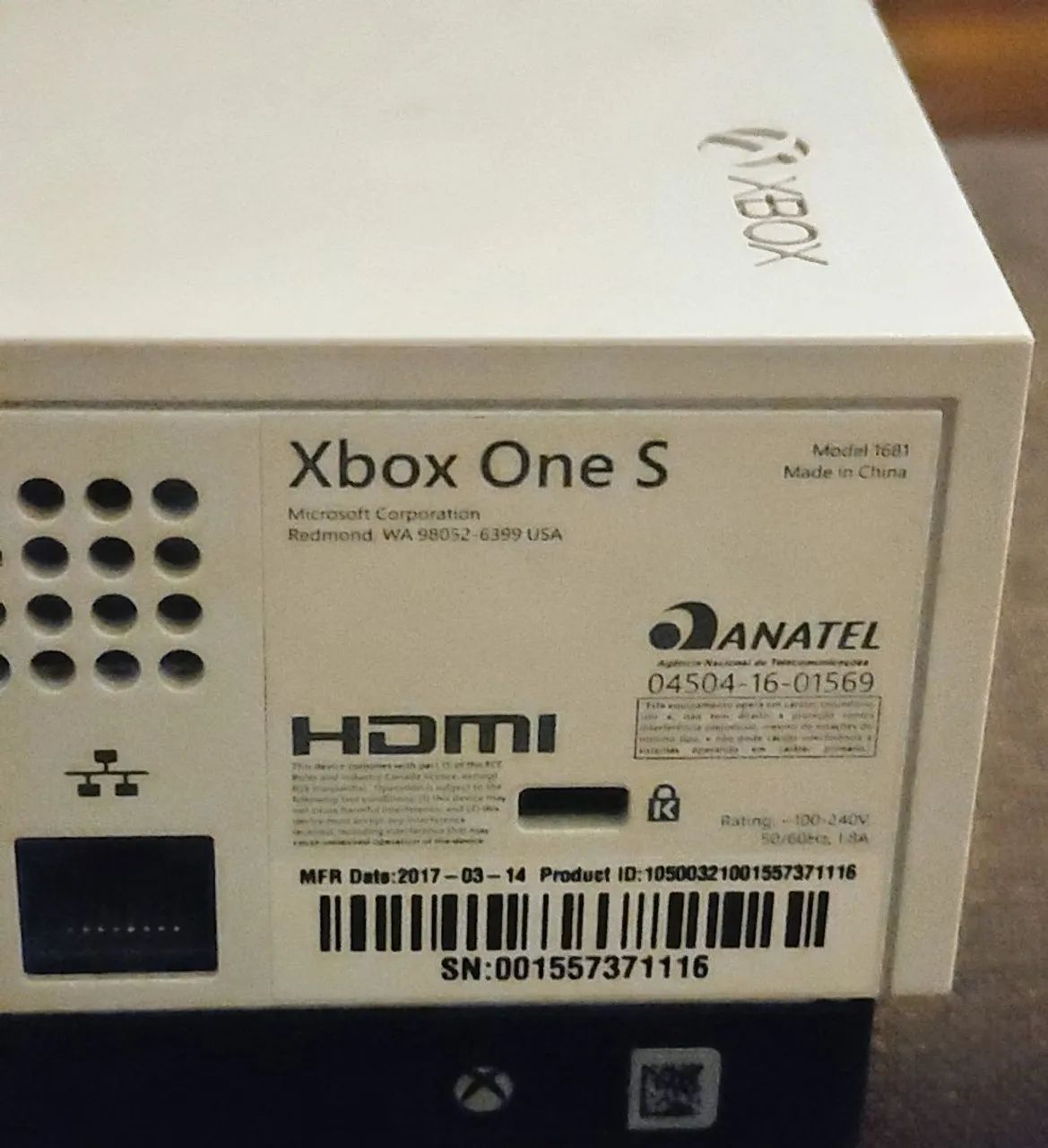Xbox One S + 2 Xbox Wireless Controller + jogo original  - Foto 3
