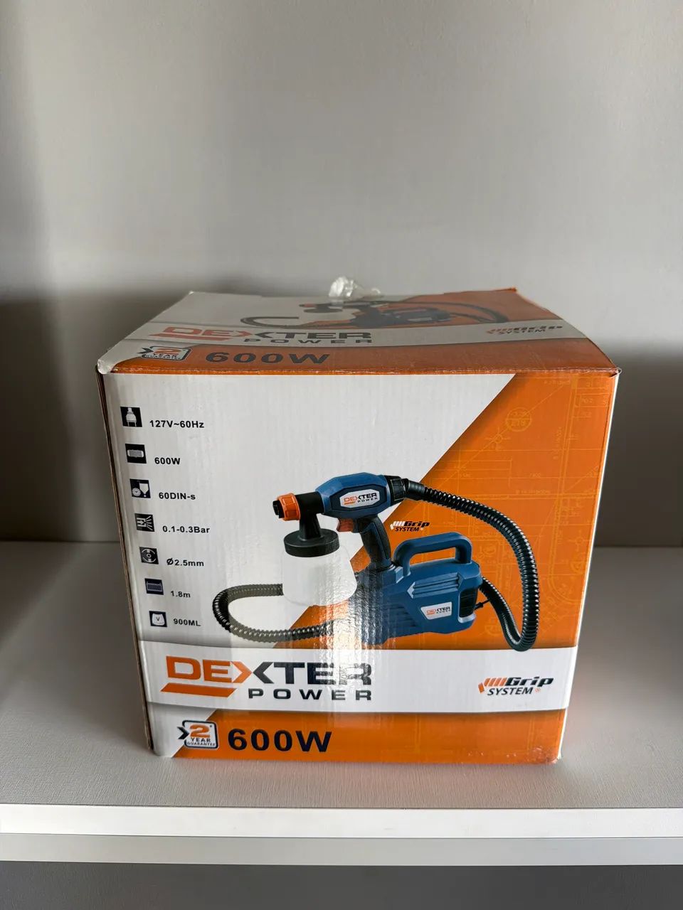 Pistola de pintura Dexter Power 600w