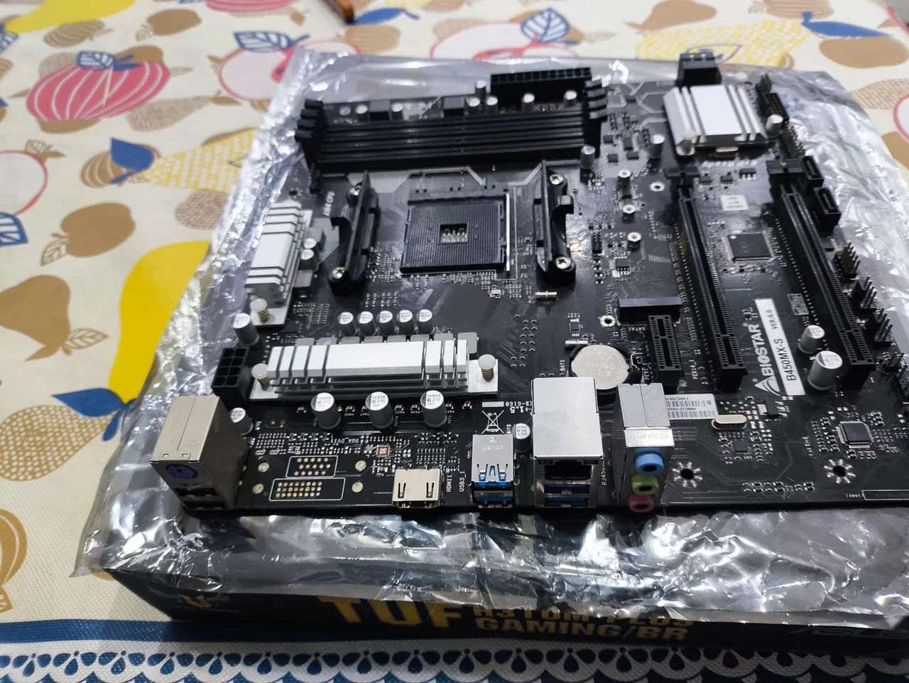 Placa mãe am4 biostar B450MX-S VER:6.0 - Foto 2