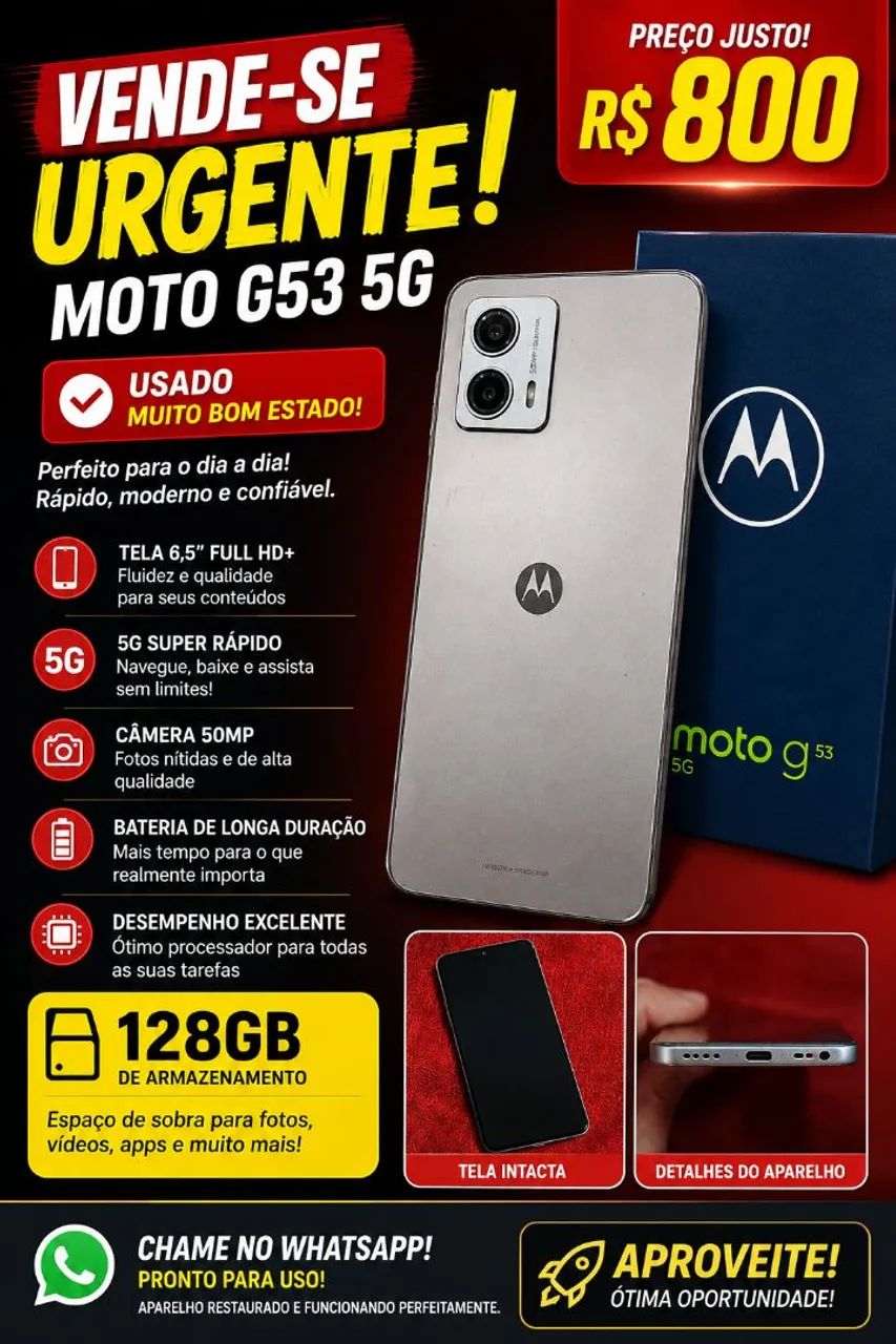 Celular moto g53