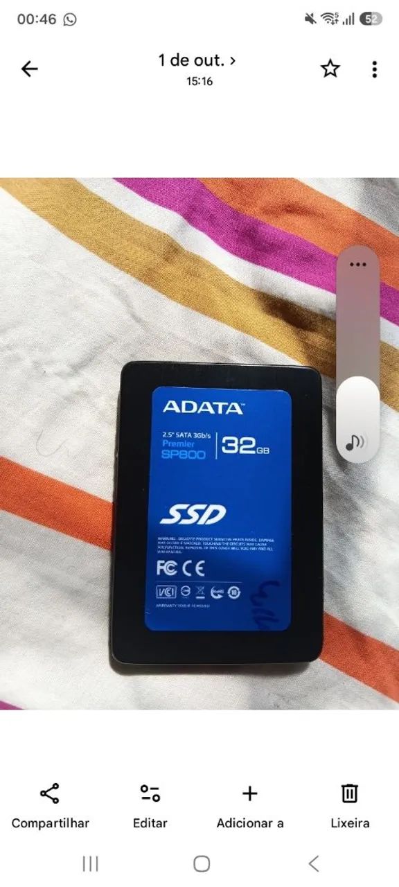 Troco ssd em hd 1 tera