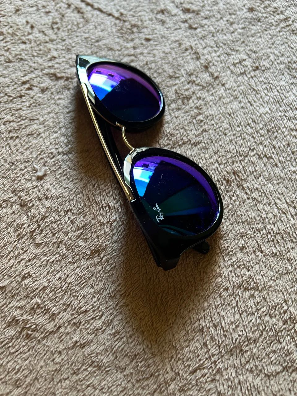 Óculos Rayban azul/roxo - Foto 2