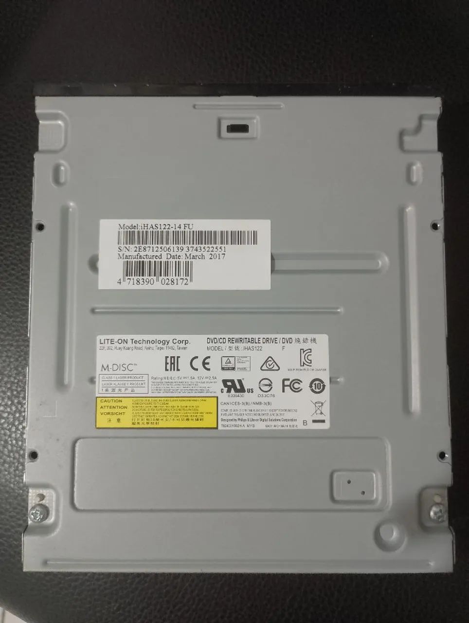 Leitor e gravador DVD/CD para PC - Foto 4