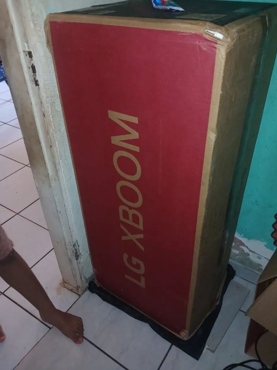 Caixa  lg xbom r9 - Foto 2