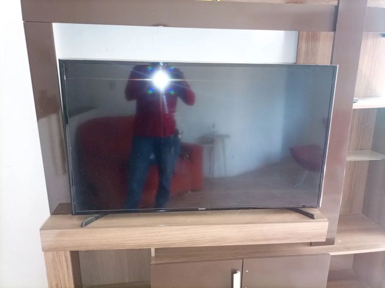 Vendo caixa com grave de 10 400rms e tv Samsung para retirada peças - Foto 3