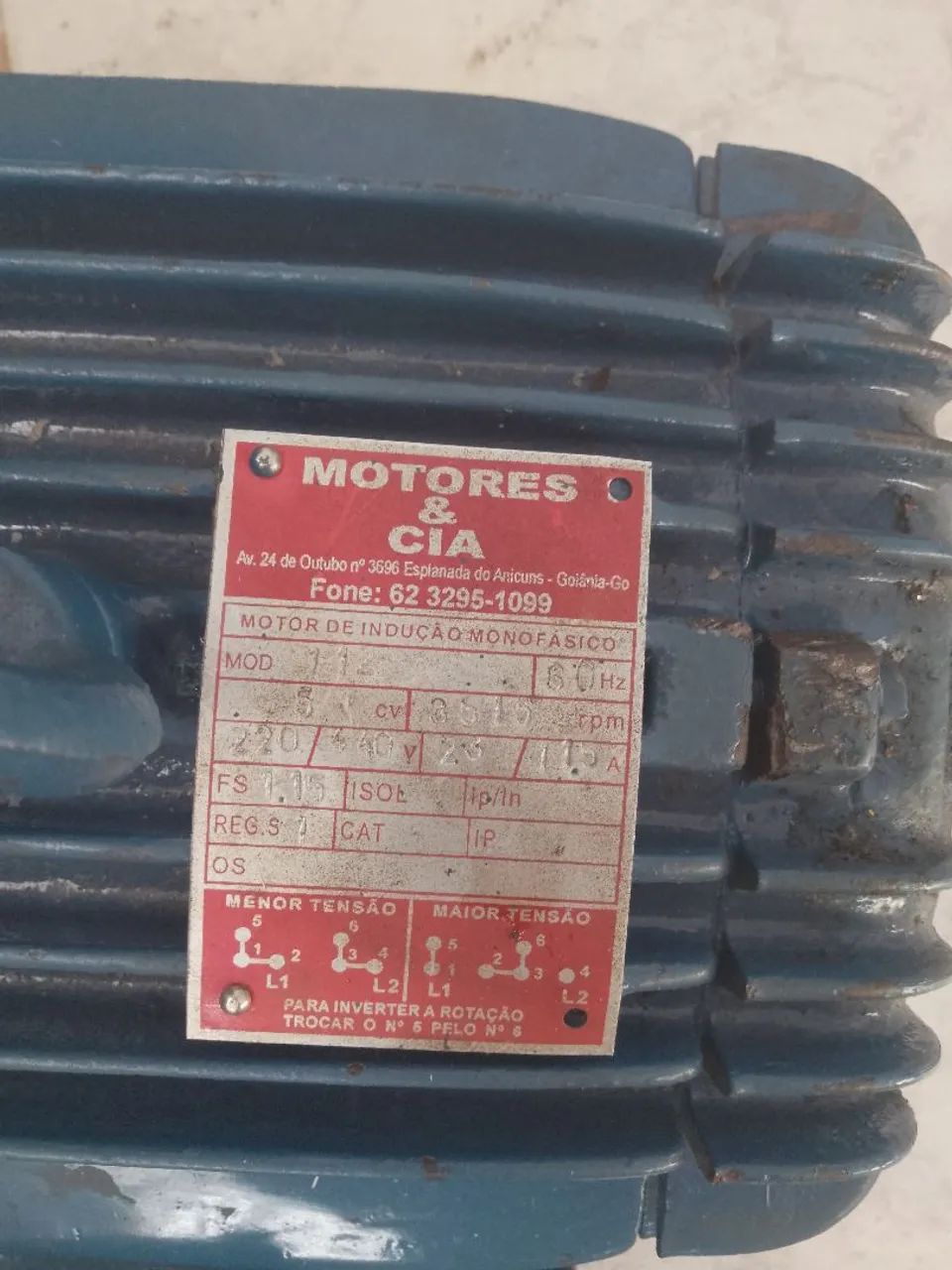 Motor elétrico 5cv - Foto 3