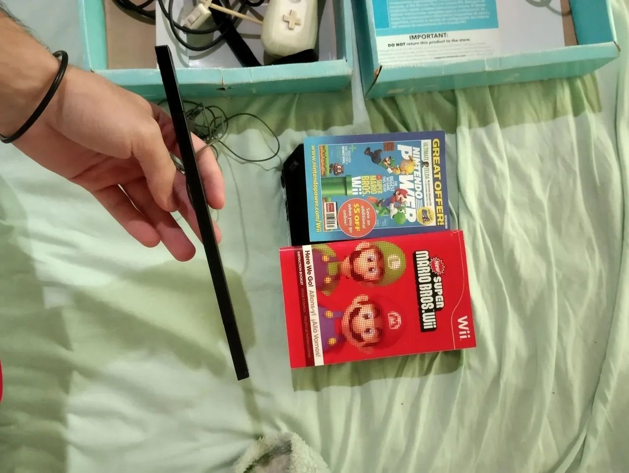 NINTENDO WII BLACK - Foto 5