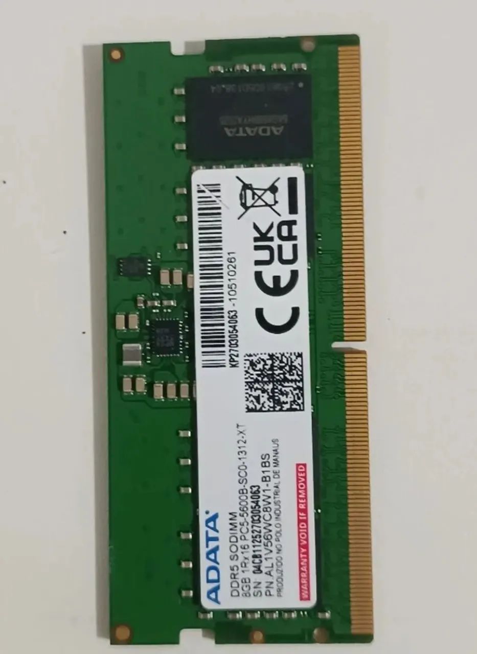 Memória notebook 8G DDR5 