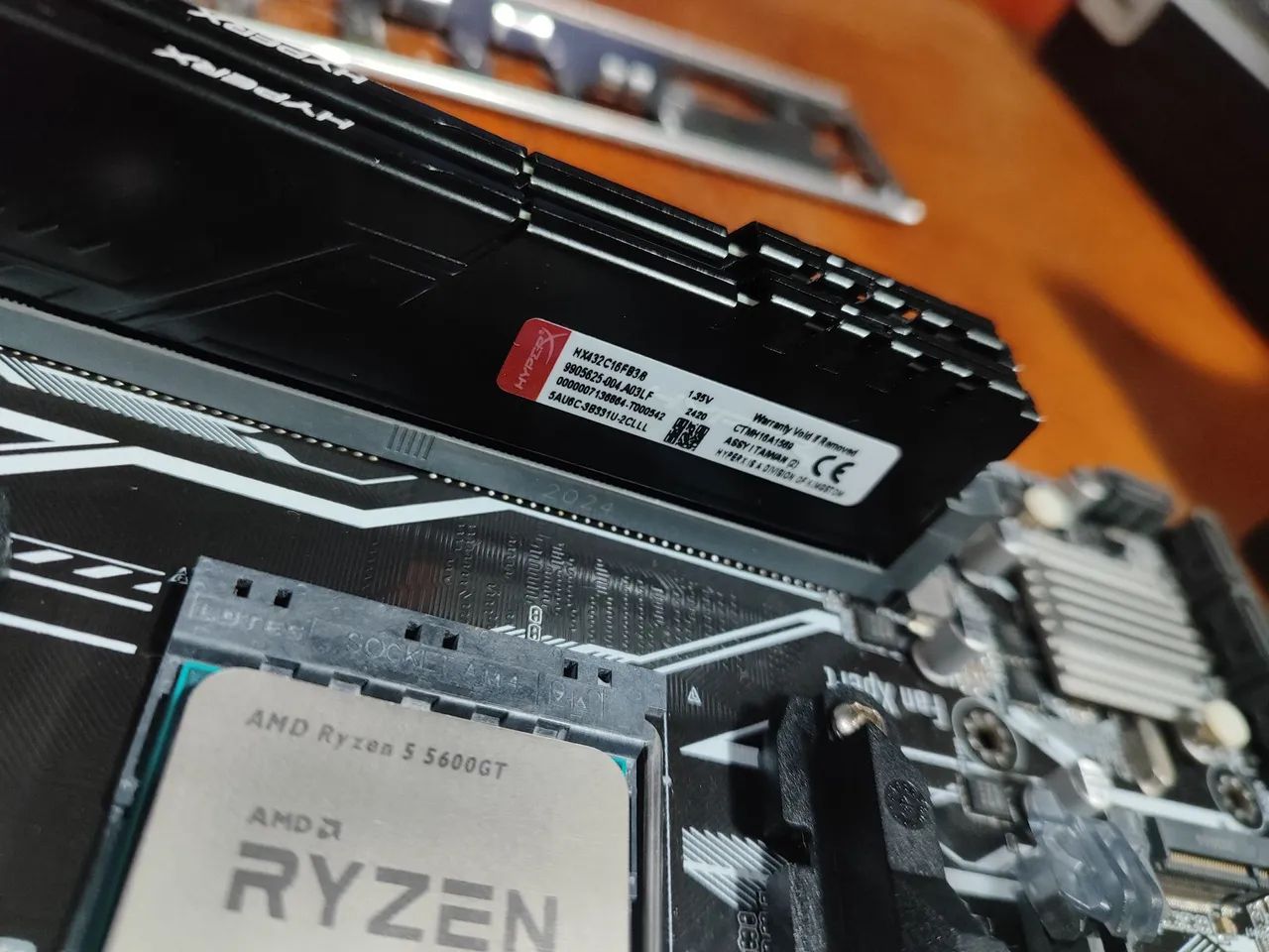 Kit UPGRADE Ryzen Placa mãe A320M Ryzen 5 5600GT 16GB DDR4 3200MHZ - GARANTIA 3 MESES - Foto 4