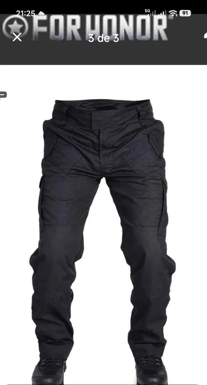 Calça tática FOR HONOR 