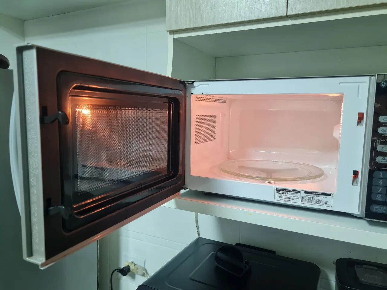 Micro-ondas Consul 20L Cinza espelhado - Foto 3