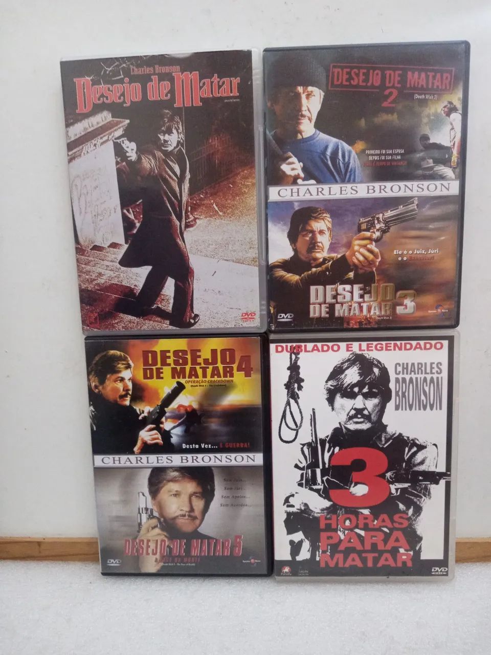 Coleção Desejo de Matar - Charles Bronson original  - Foto 2