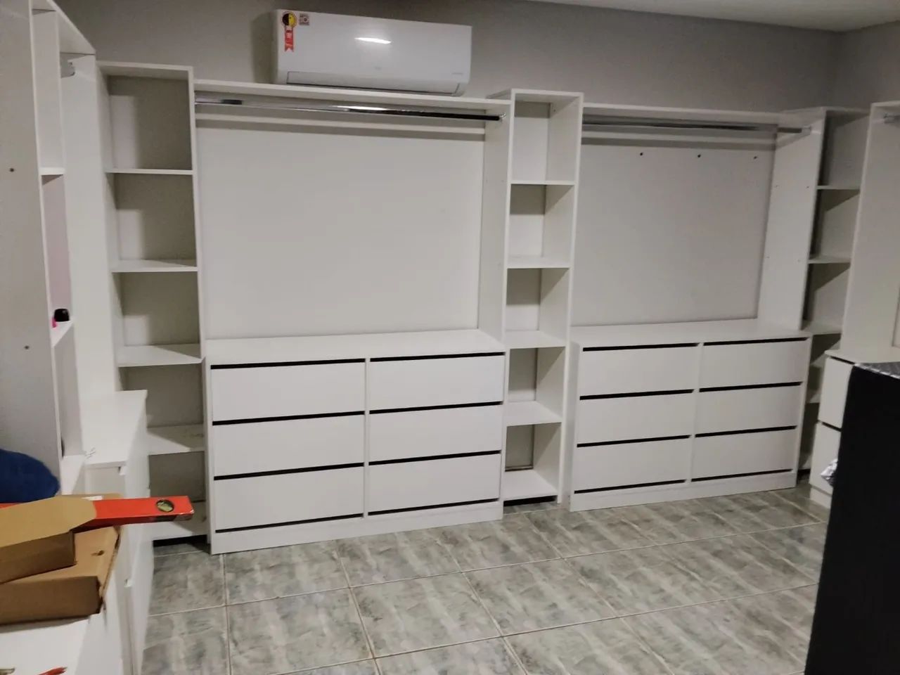 CLOSET CM 12 GAVETAS MDF NOVO  - Foto 2
