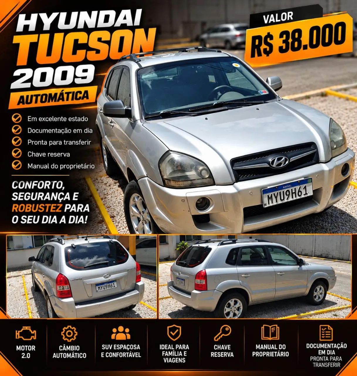 Hyundai Tucson 2.0 16V AUT. 2009
