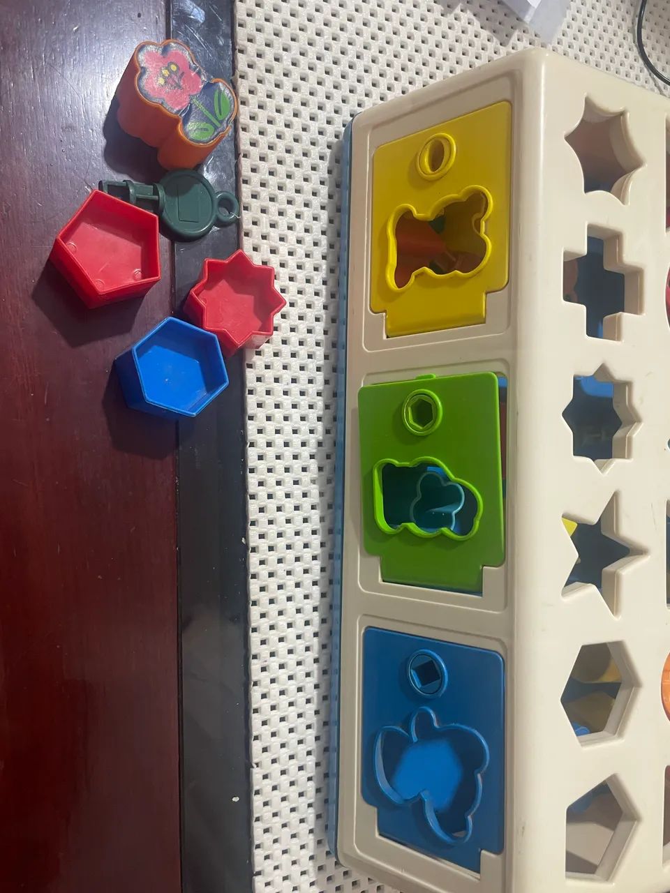 Brinquedo Caixa e Encaixa Estrela - Foto 2