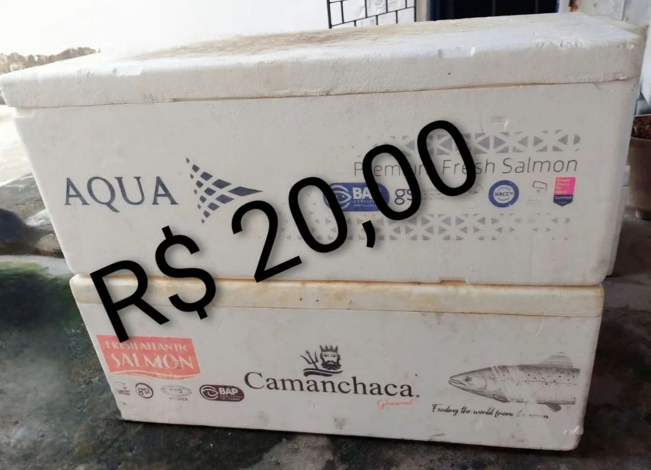 Caixa de Isopor 