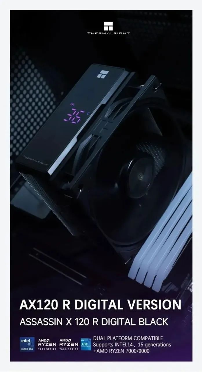 Thermalright Assassin X 120 R DIGITAL - Novo