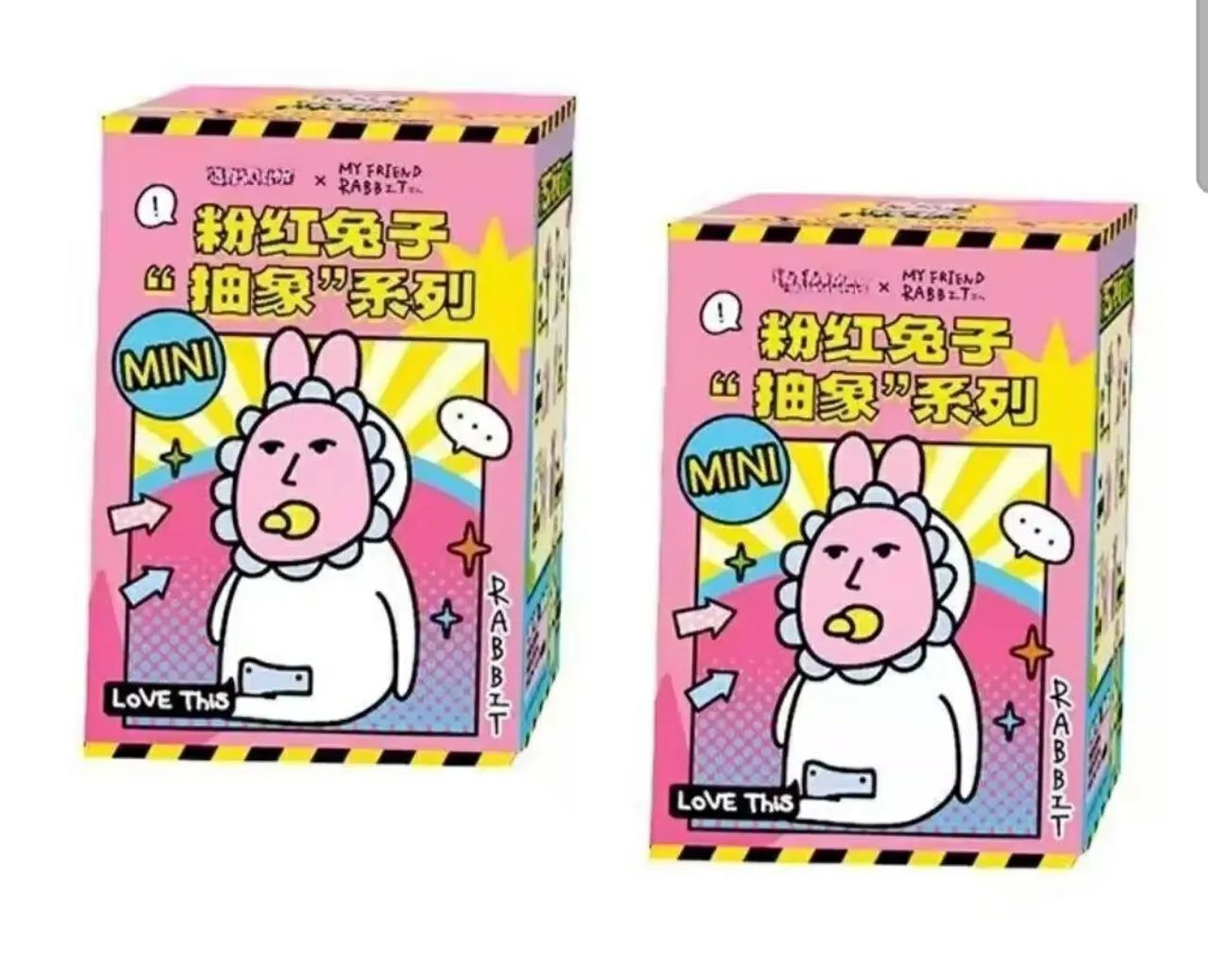 Mini figure pink rabbit  - Foto 2