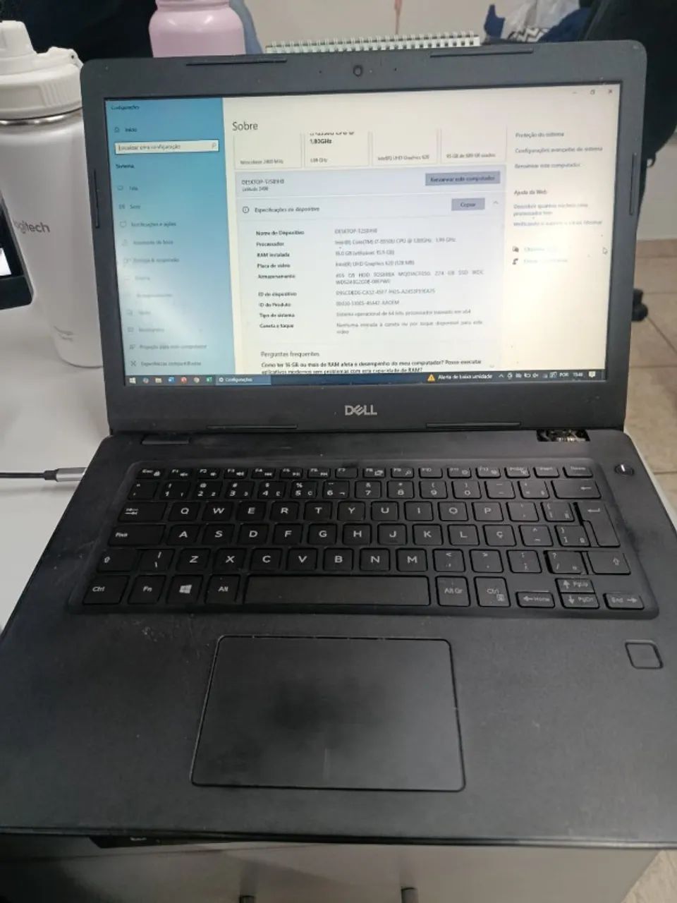 Note Book Dell Latitude 3490