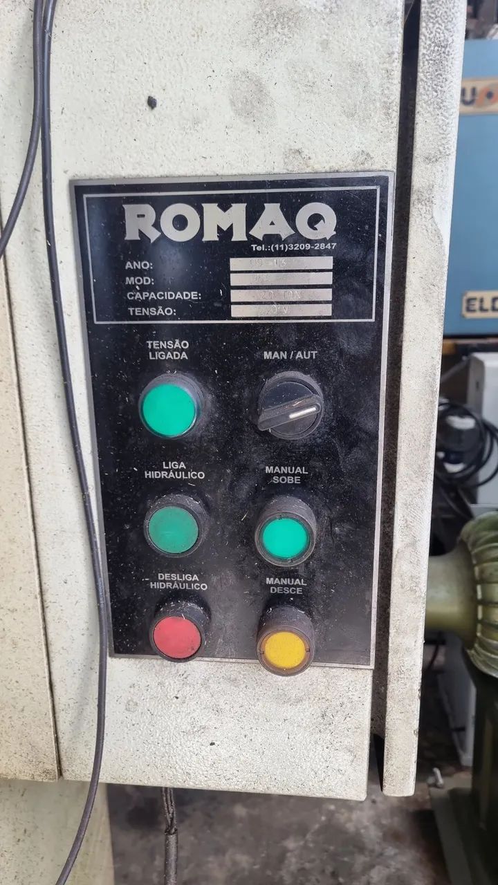 Prensa hidráulica ROMAQ tipo C 20 toneladas  - Foto 3