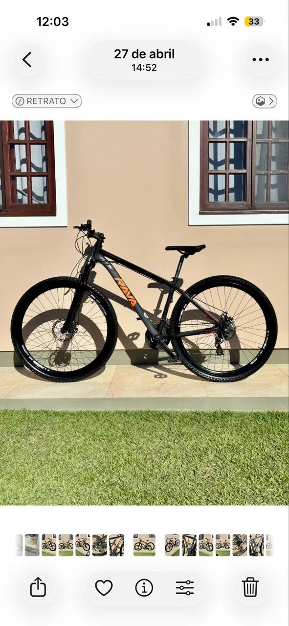 Rava Aro 29 - Pronta para Pedalar - Pneus Novos - Foto 3