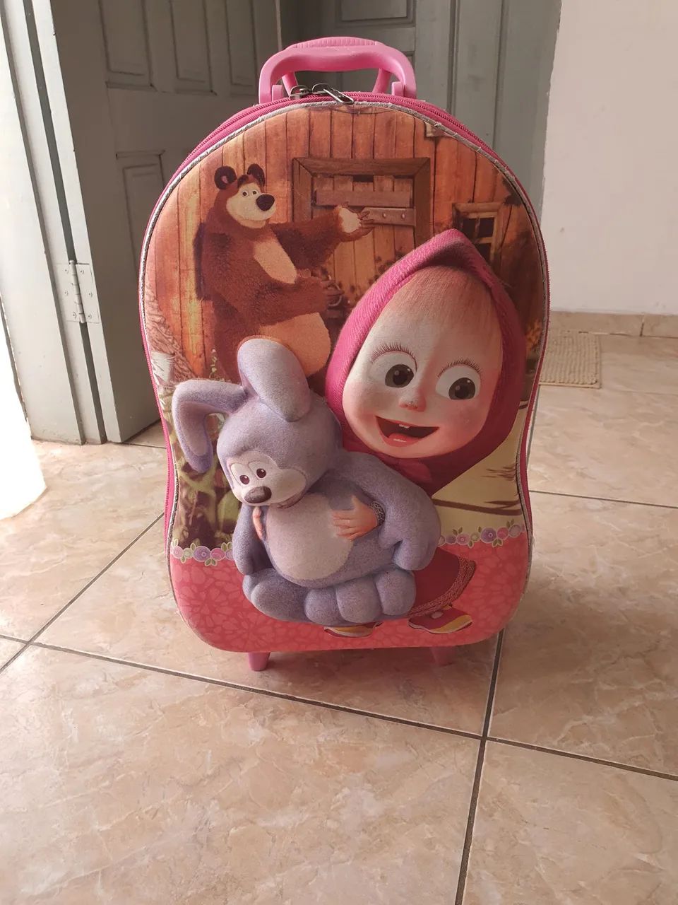 Mochila infantil Masha e o Urso - Foto 4