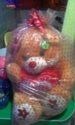 Vendo um urso de pelúcia