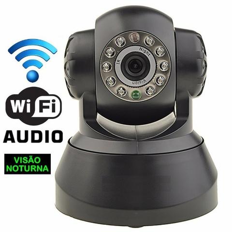 Camera Wireless Visão Noturna P2p IP 1 Antena Segurança Interna/Externa Ydtech SKU: 81330