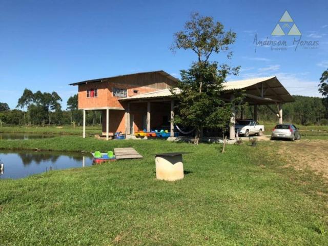 Sítio com 1 dormitório à venda, 35000 m² por r$ 950.000,00 - são cristóvão - barra velha/s - Foto 5